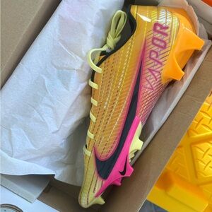 Nike nfl combine cleats - Yellow and Pink